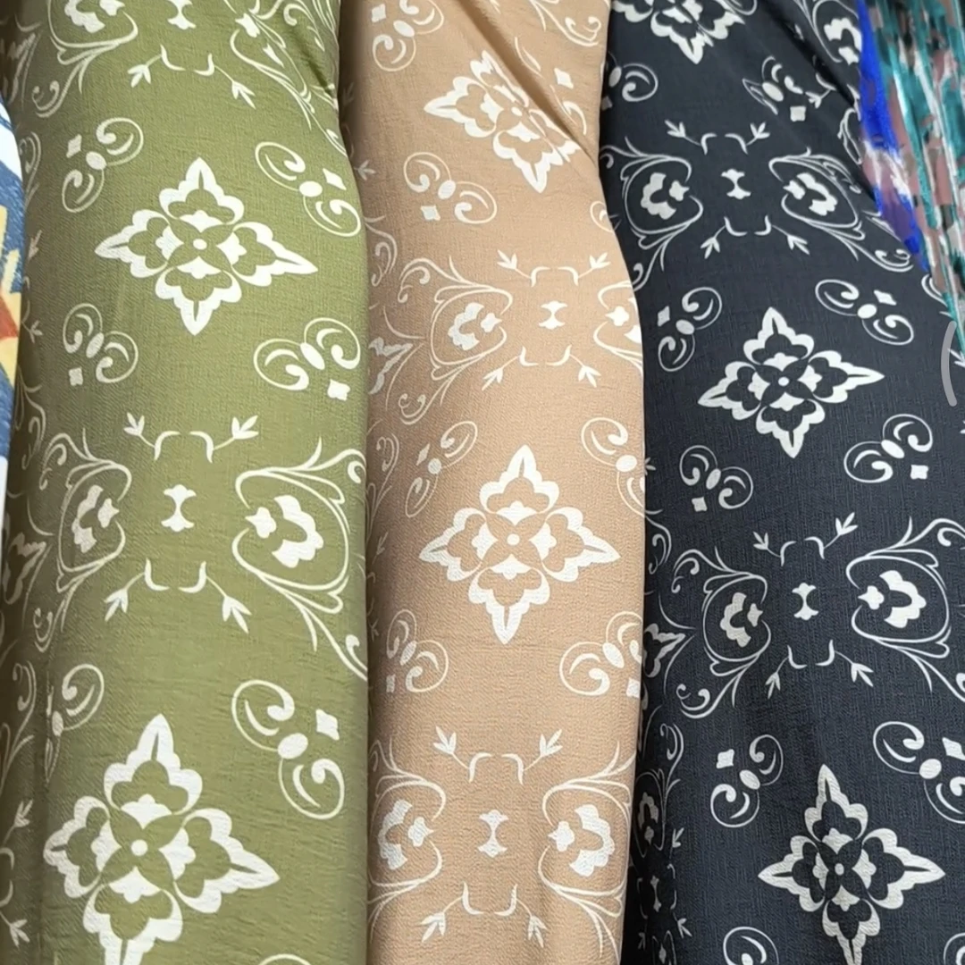 民族风棉布亮丝混纺布料连衣裙半身裙新款面料