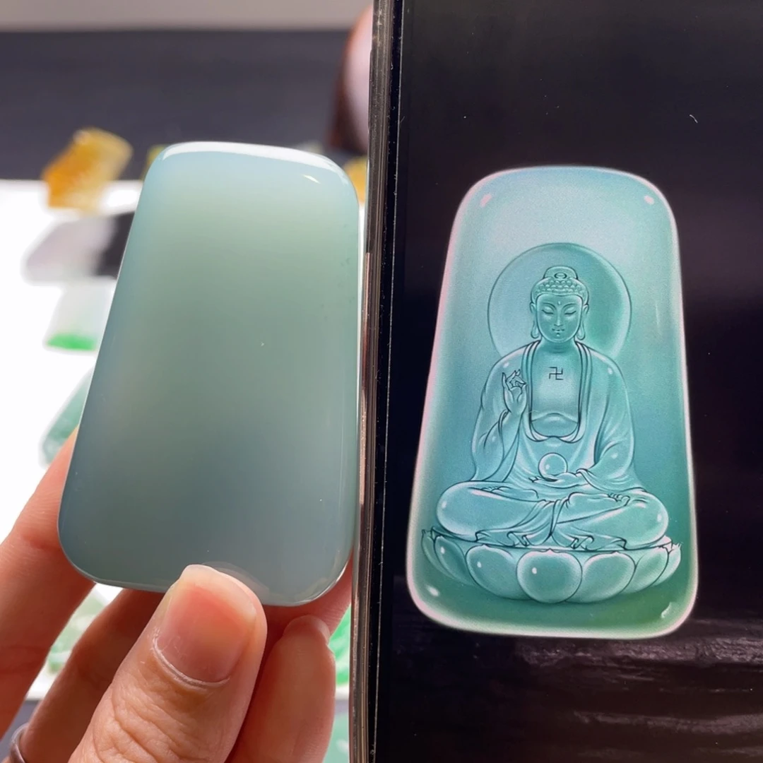 定制翡翠未镶嵌包工
