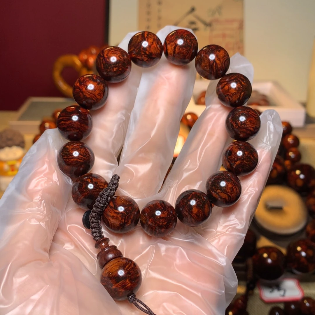 黄花梨/降香黄檀手串/手链语*@