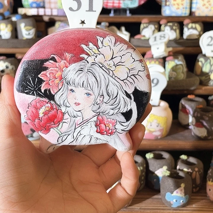 31…….手工手绘花盆