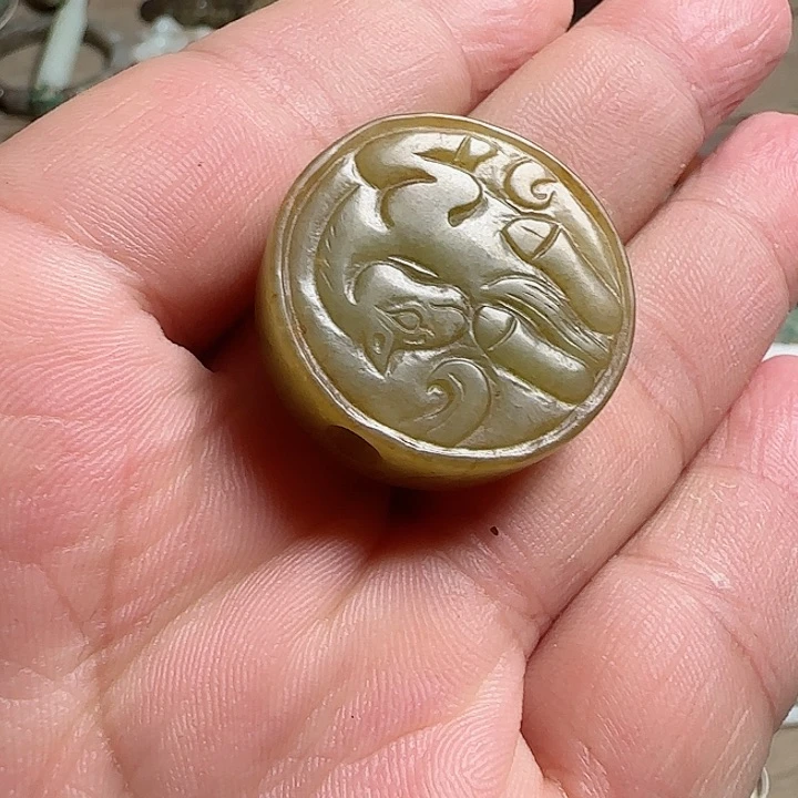 和田玉颈饰未镶嵌轻**风