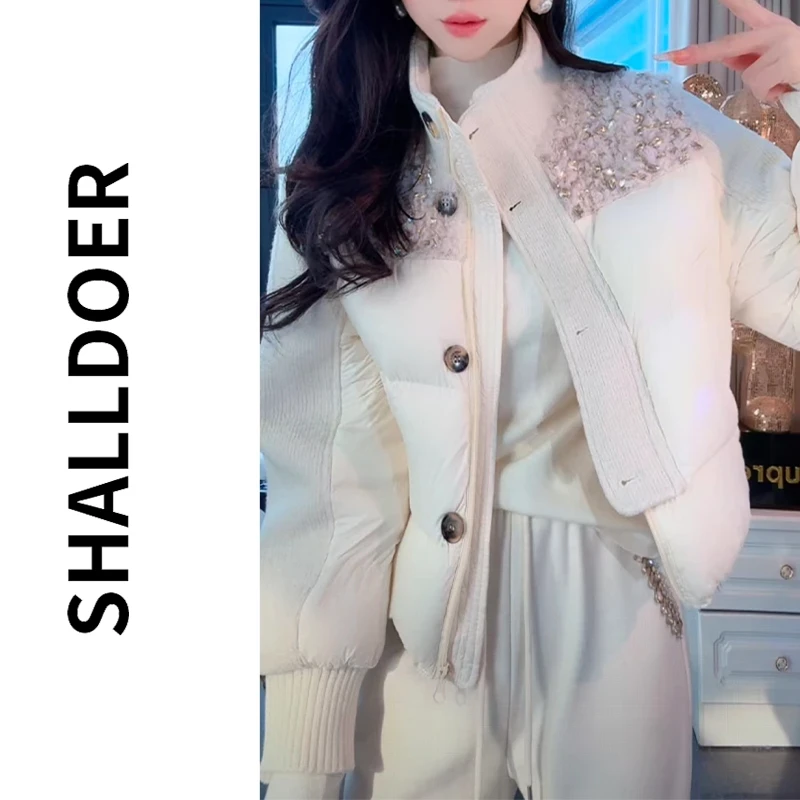 时尚轻奢中长款棉服女士2025秋冬季新款韩版宽松加厚保暖显瘦棉衣