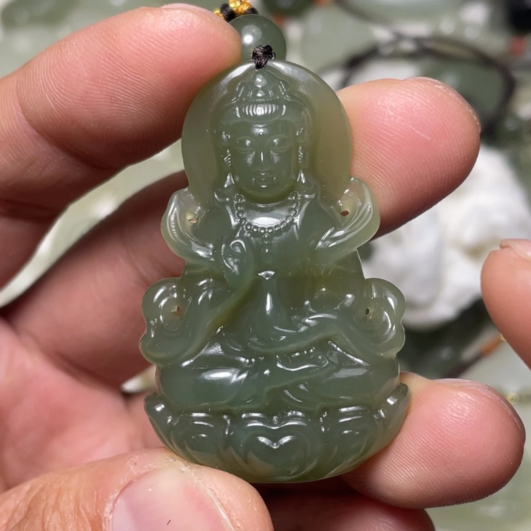 颈饰未镶嵌和田玉