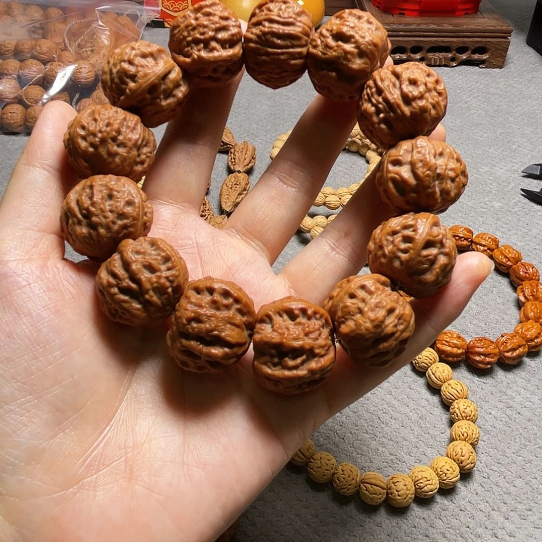 核桃磨盘红皮手持88