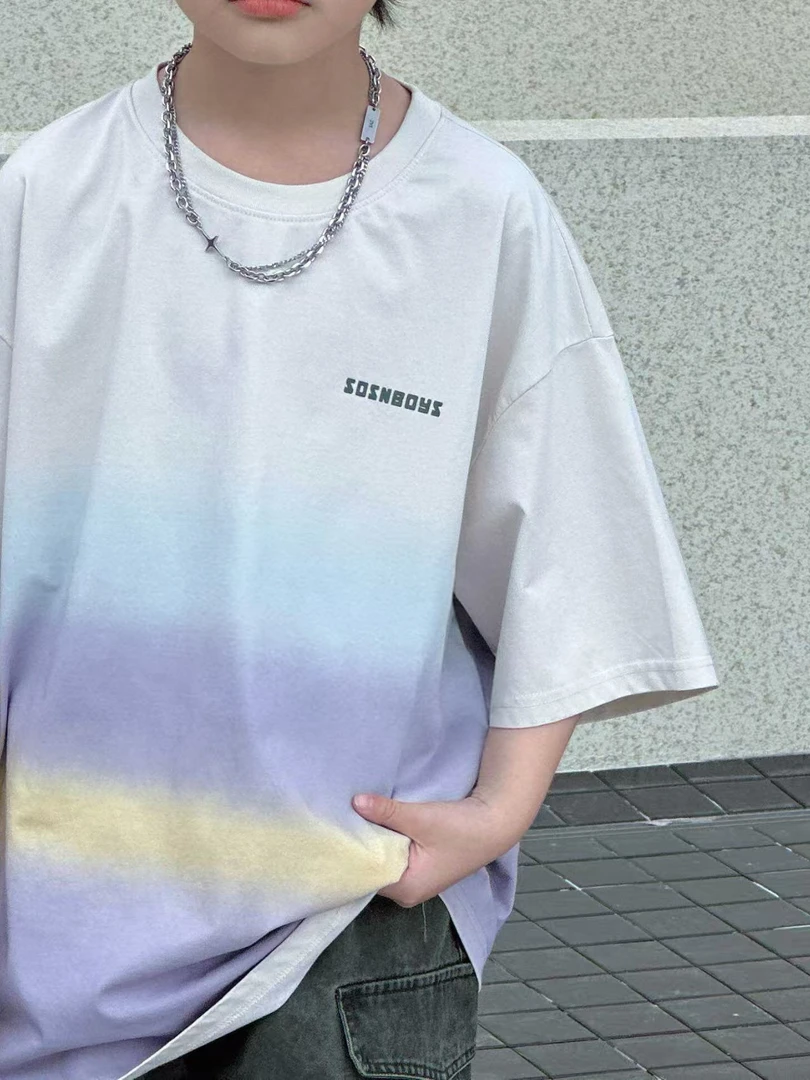 （夏30）儿童夏季时尚百搭上衣裤子套装组合