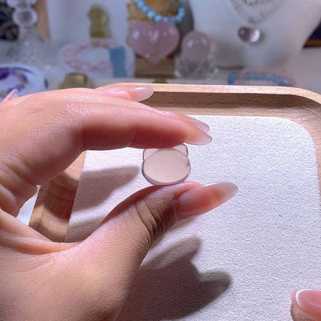 未镶嵌水晶珠宝半成品水晶