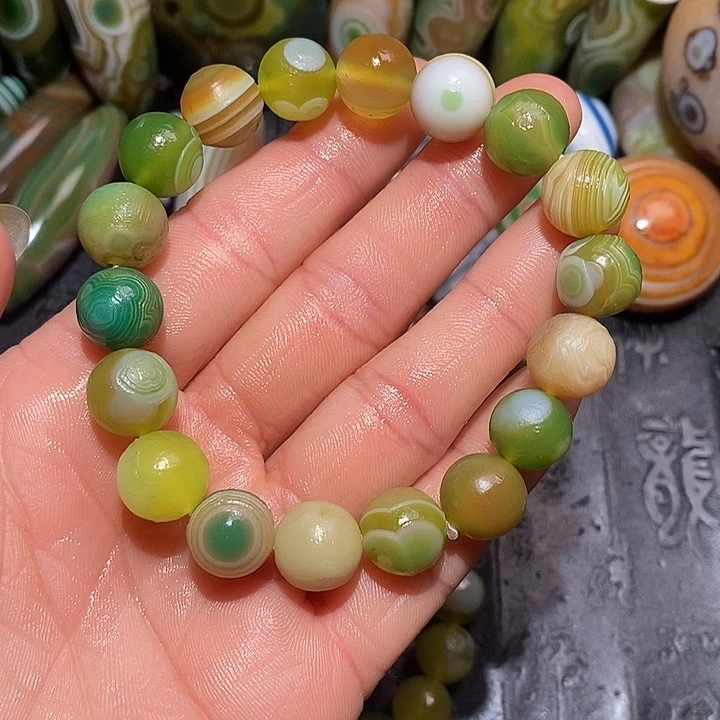 玛瑙/玉髓合金颈饰