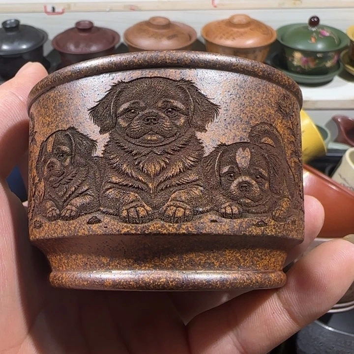 茶杯紫砂全手工制作工艺