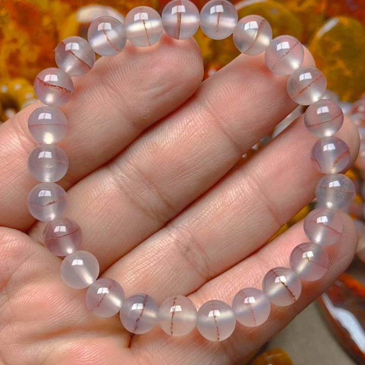 未镶嵌手串玛瑙/玉髓