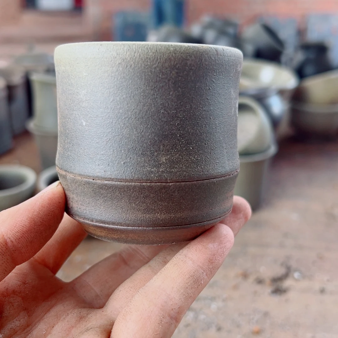 坭兴陶贵台龙窑柴烧茶器A165