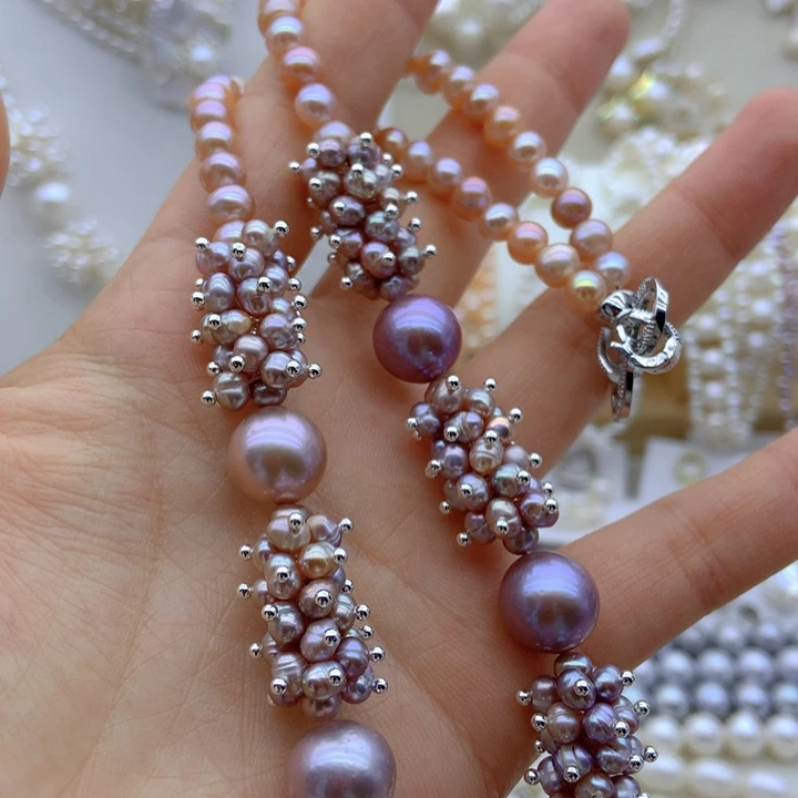 淡水珍珠颈饰未镶嵌可*✨