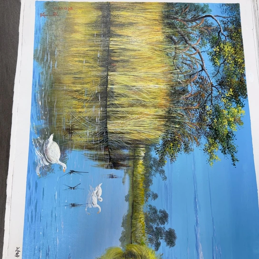 油画加油加油努力加油加油