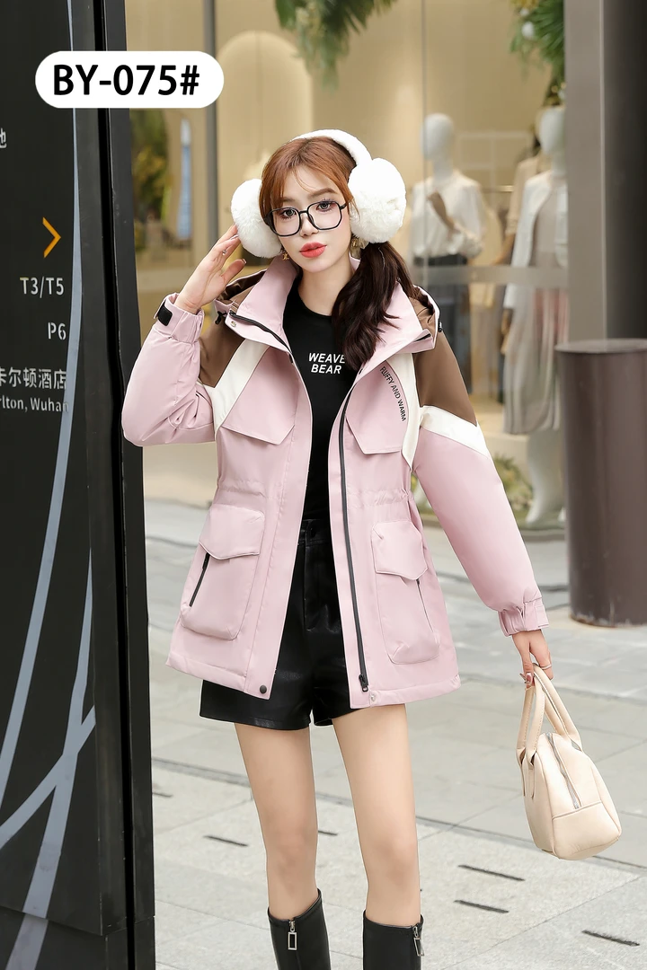 【A611】女士冬季新款时尚气质显瘦高端洋气中长款短款羽绒棉服外套