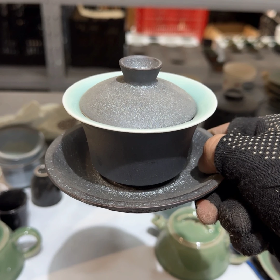 小金茶器青瓷茶具