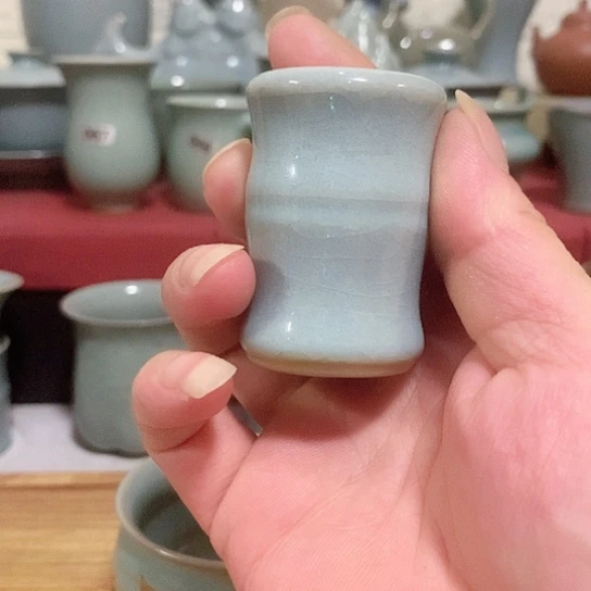原产地汝瓷，天青盖置