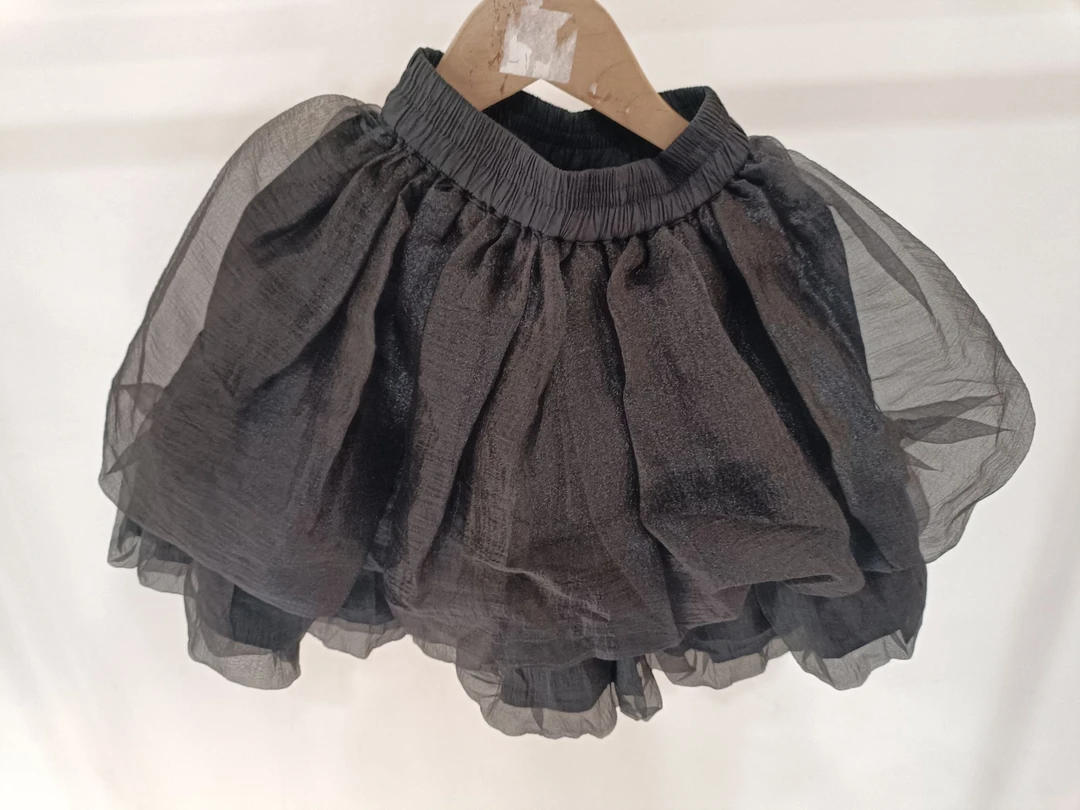 中大童潮童早23784女童洋气时髦高定时尚百搭经典纱裙