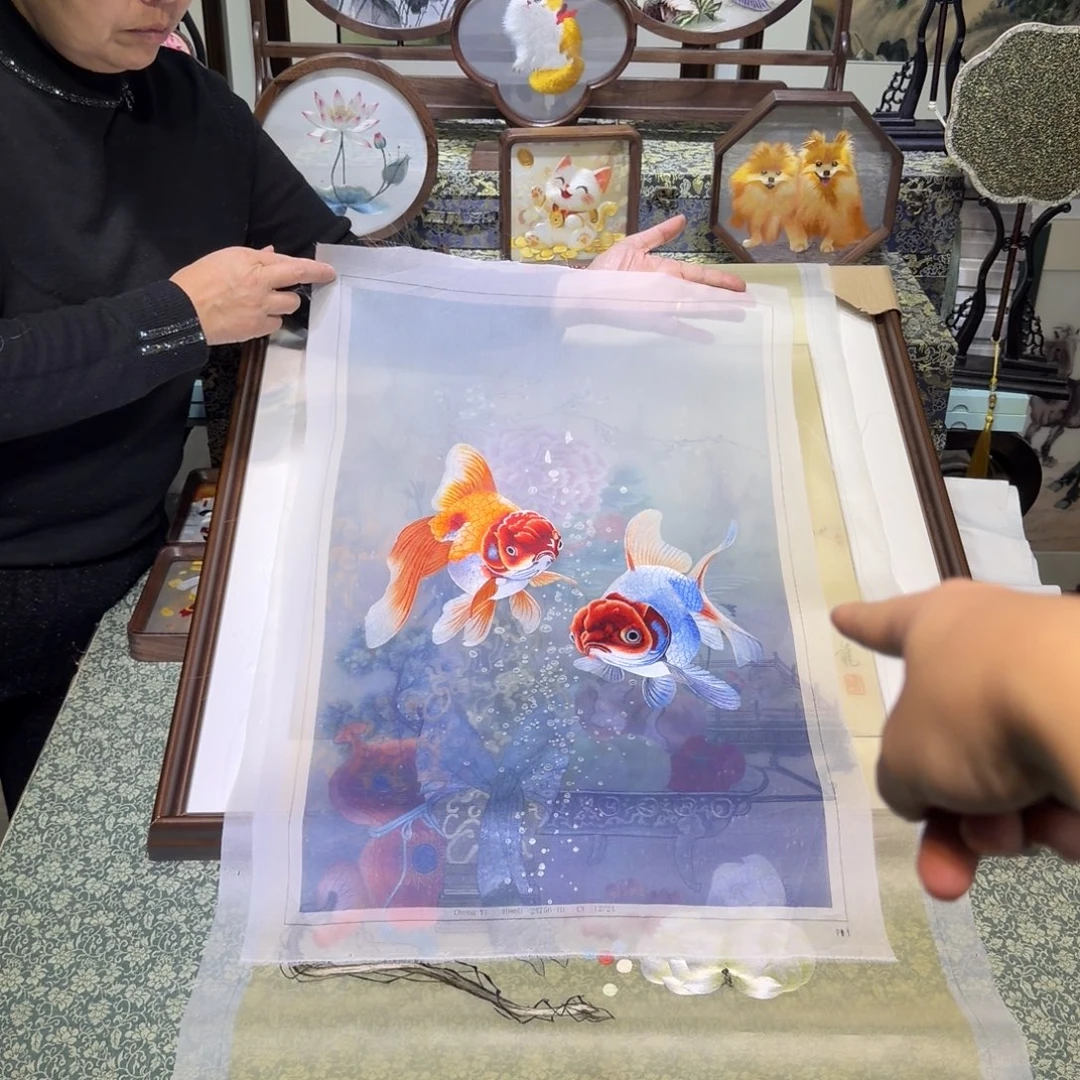 刺绣手工苏绣工艺