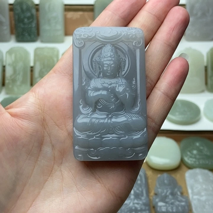 韦***^和田玉未镶嵌颈饰