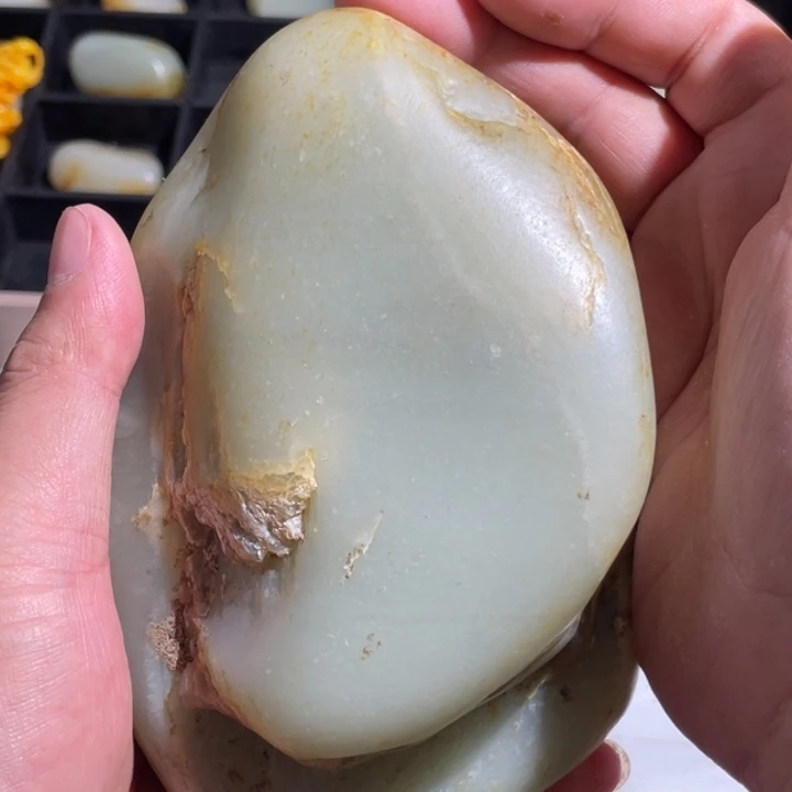 和田玉未镶嵌吊坠(不含链)小****e