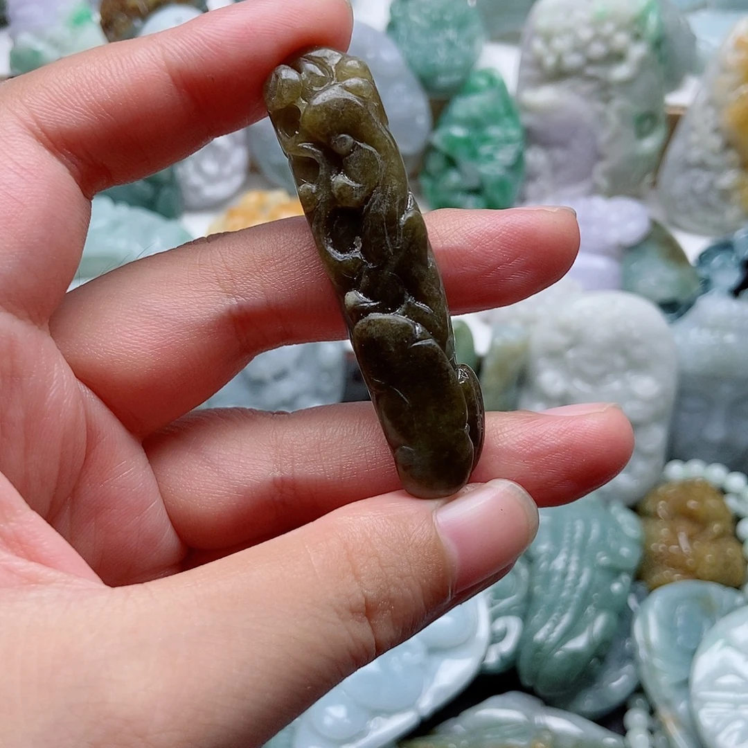 吊坠(不含链)未镶嵌翡翠1