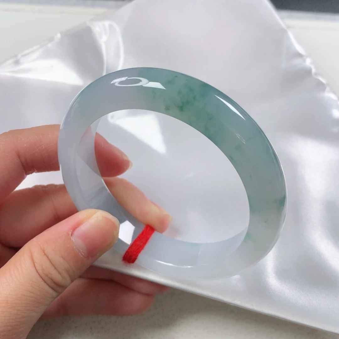 未镶嵌手镯翡翠 正圈冰飘花②⑥⑦