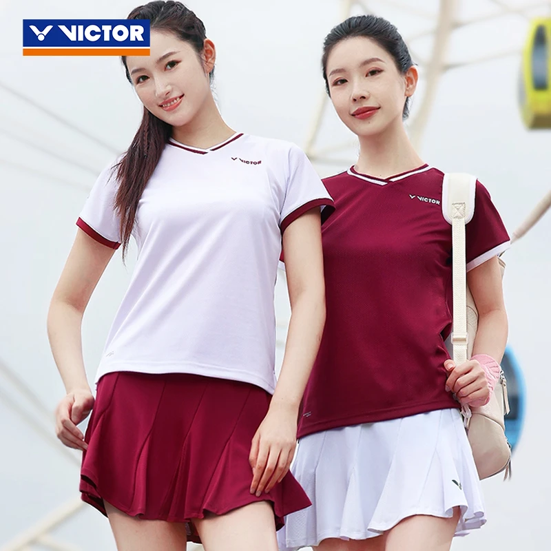 VICTOR/威克多胜利羽毛球服女款透气速干防走光运动短裙K-51301