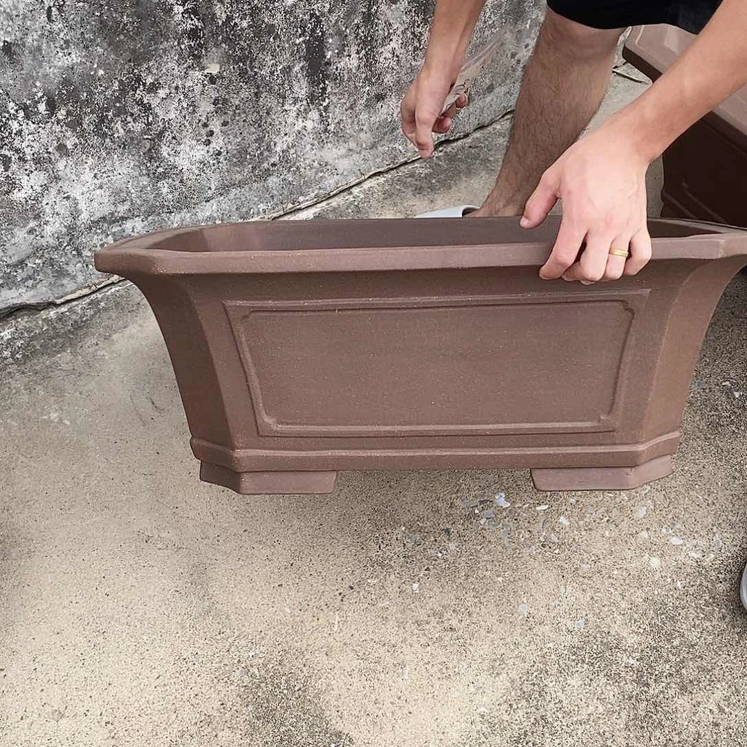段泥花盆紫砂花盆