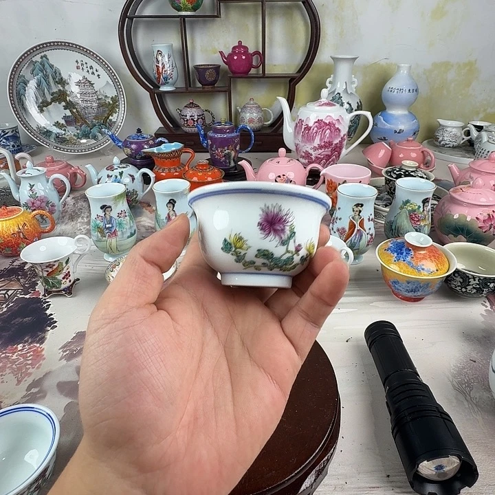 摆件陶景德镇陶瓷老厂瓷3