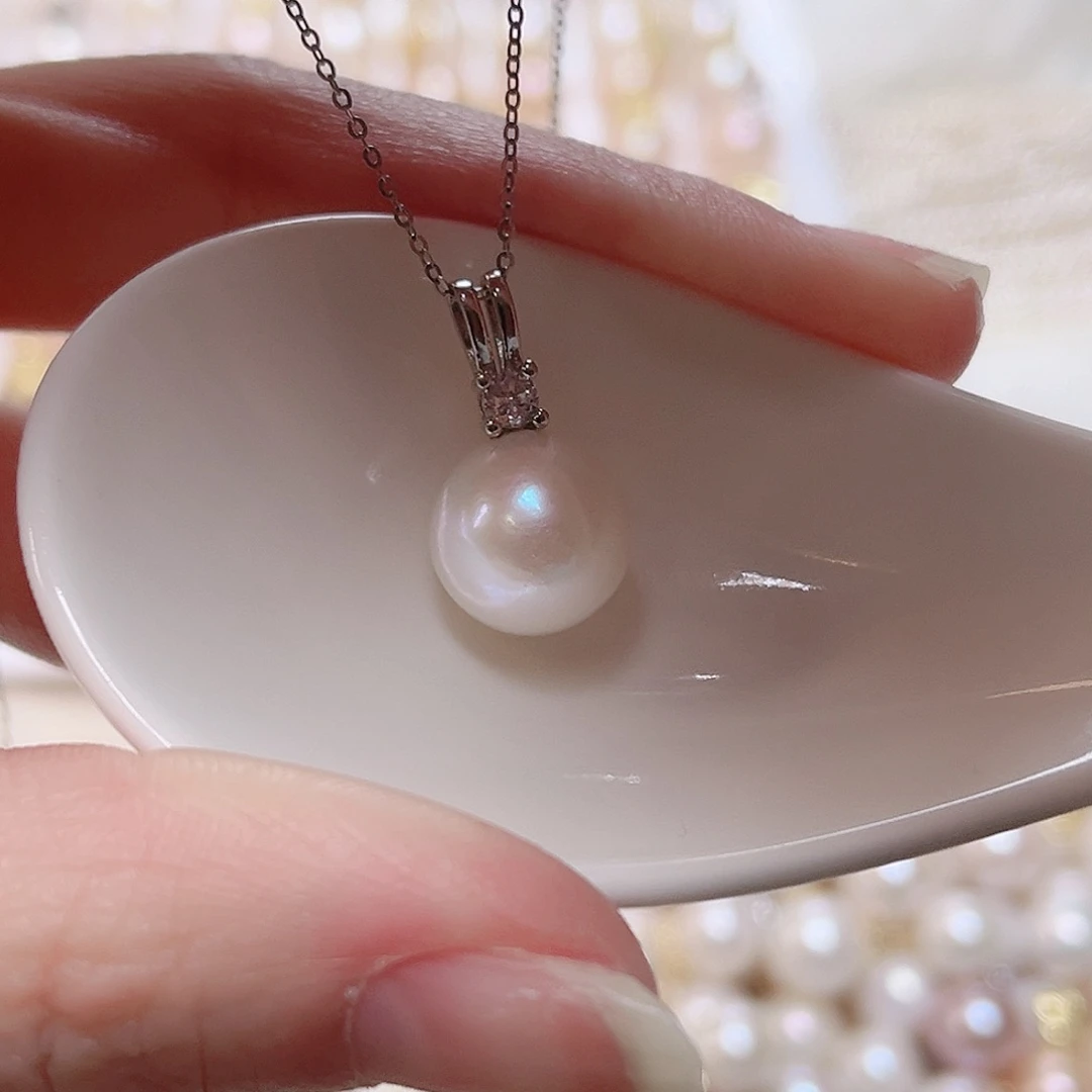淡水珍珠吊坠(赠链)未镶嵌
