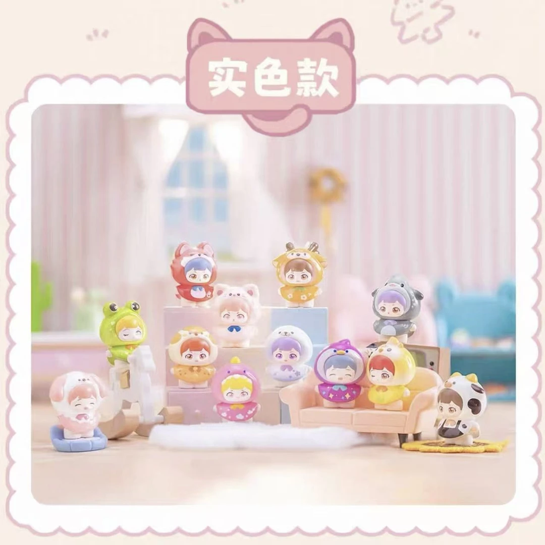 （团单帮拆）HUAHUA花花幼稚园萌粒潮玩手办潮玩盲盒摆件