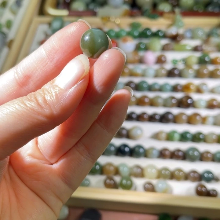 定制和田玉14K金镶嵌