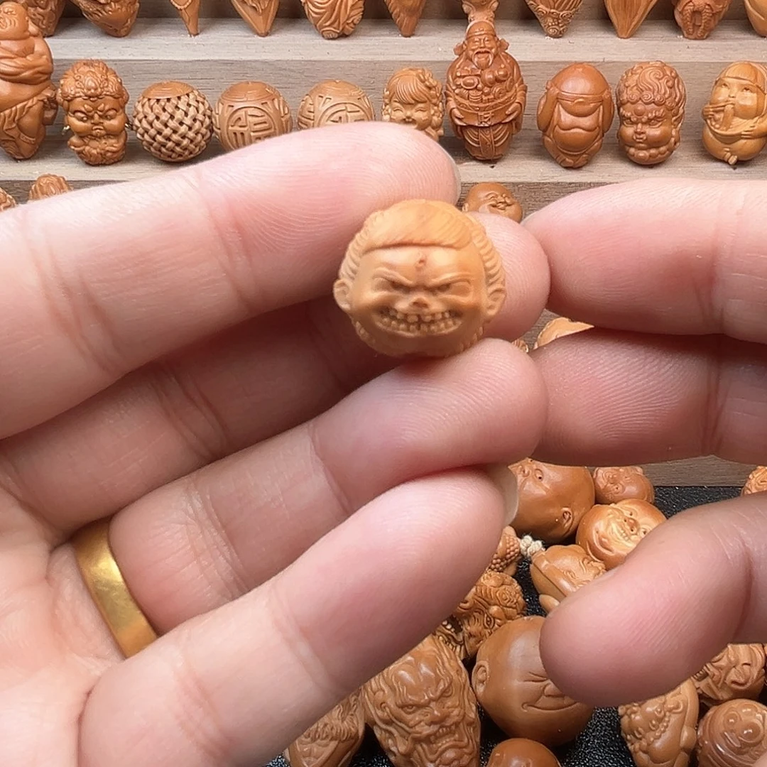 猴头核桃吊坠东***魔18.5哪吒