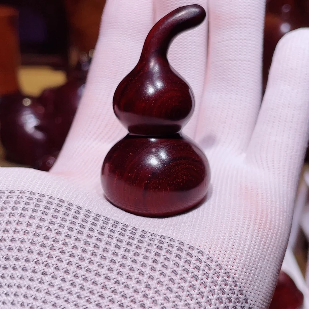 檀香紫檀（小叶紫檀）葫芦，南琢优品