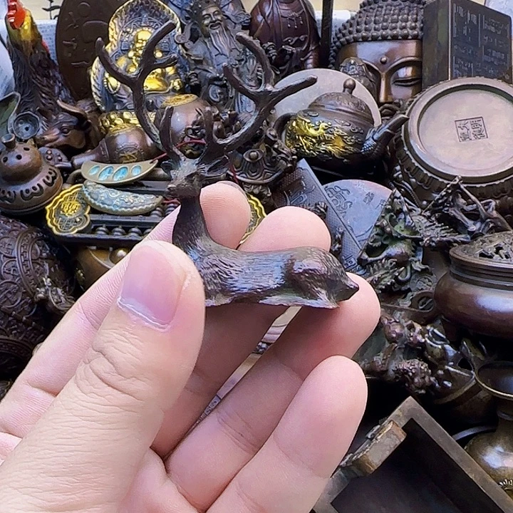 铜器工艺品办公室摆件