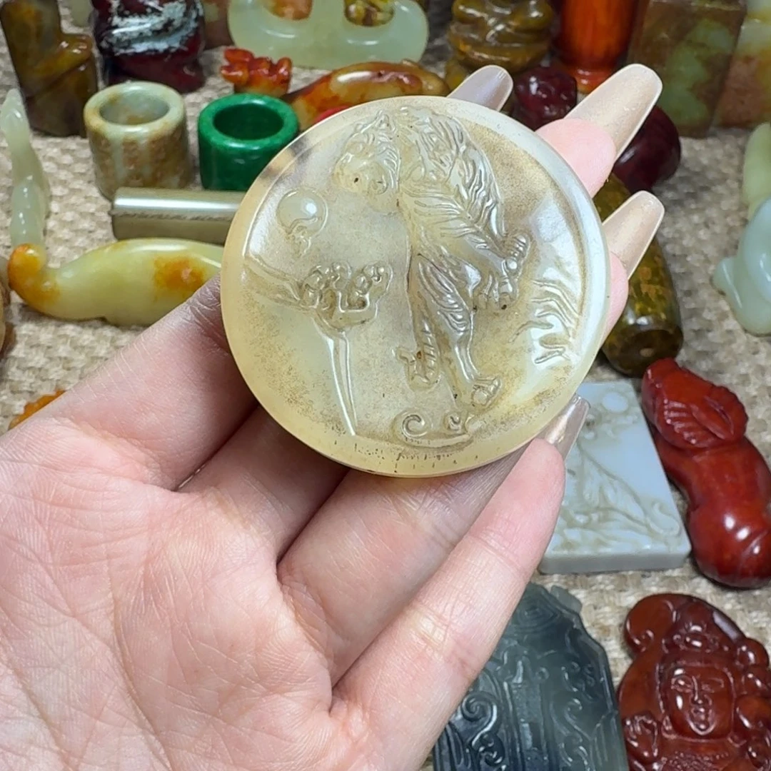 吊坠白玉菩提挂件