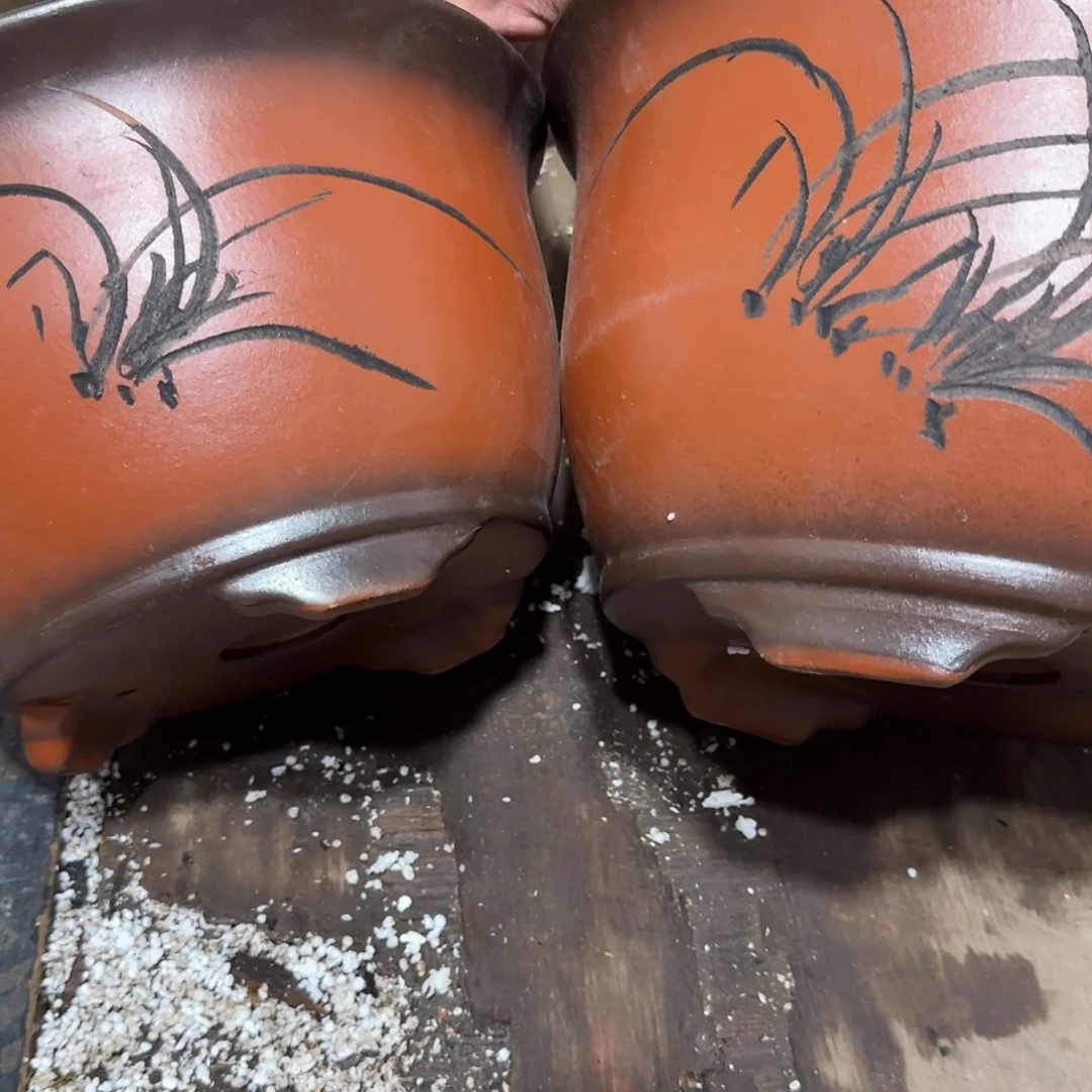 紫砂花盆口径26.16.23.13口径