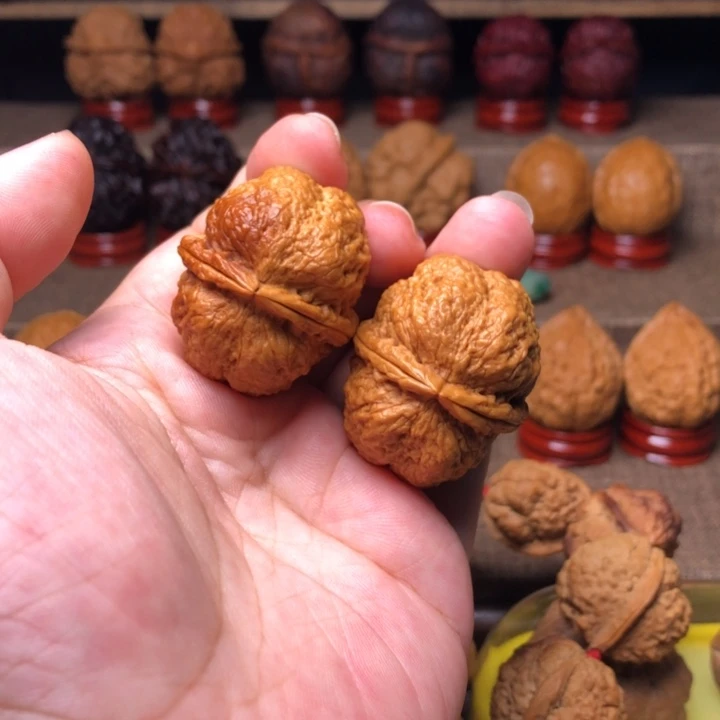 把件橄榄核4古树蚂蚁开背36