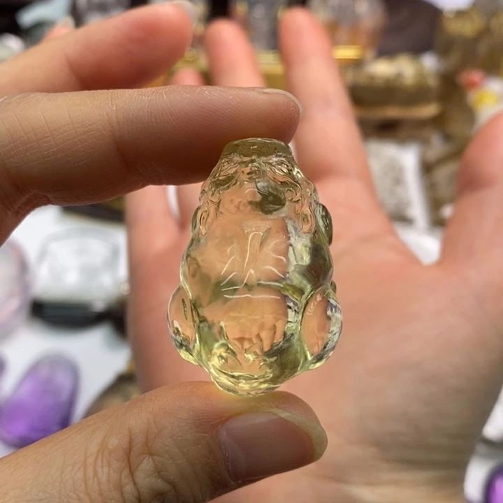 水晶颈饰未镶嵌霖*儿定制