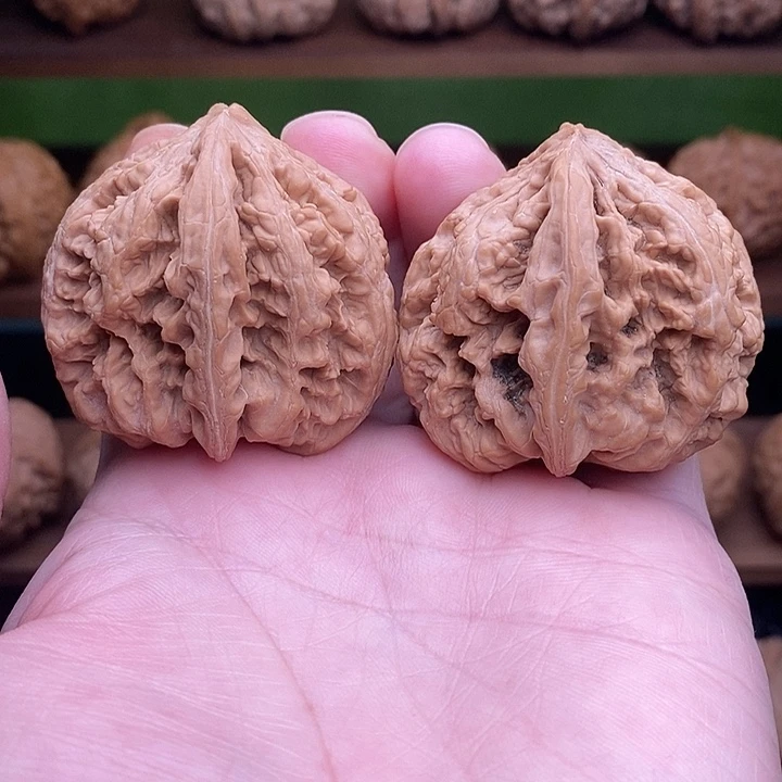 吊坠文玩核桃全品无修大粗筋对歪