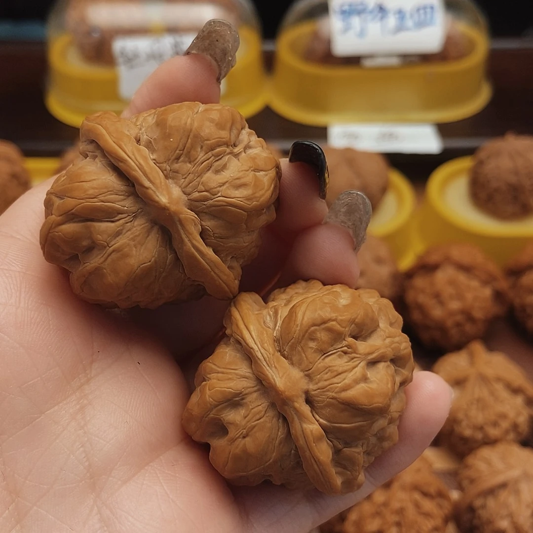 吊坠文玩核桃38全品蛤蟆头