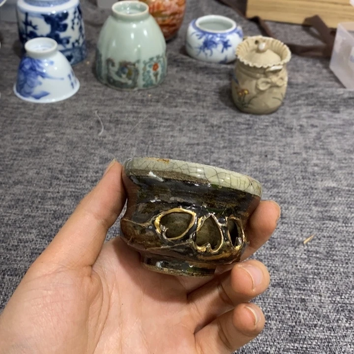 紫砂茶杯非常漂亮好看的碗