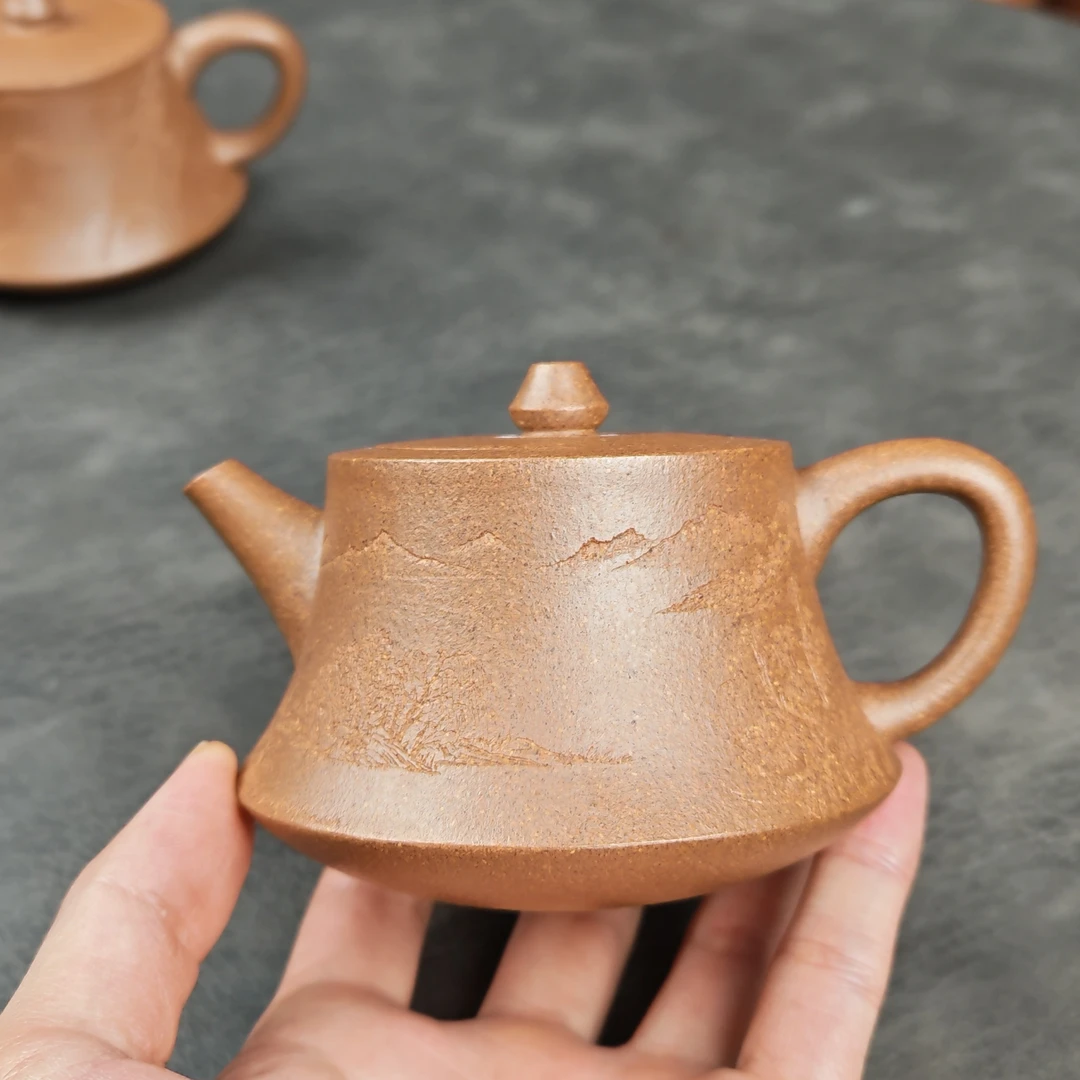 柱础壶190毫升半手工青降坡