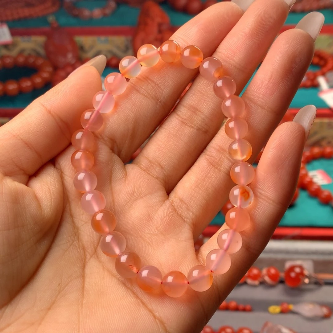 未镶嵌手串南红玛瑙