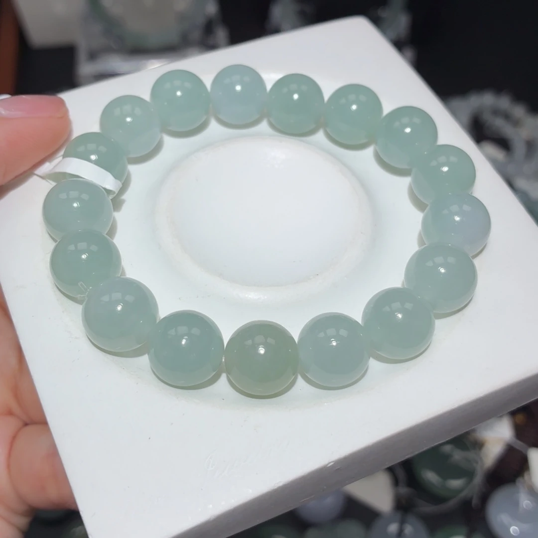 翡翠未镶嵌手链翡翠天然A货手串