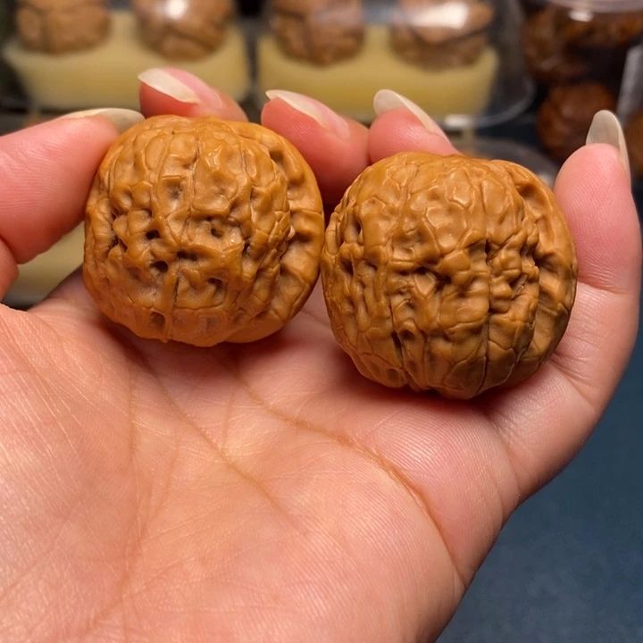 【闪购商品】文玩核桃把件甲骨文