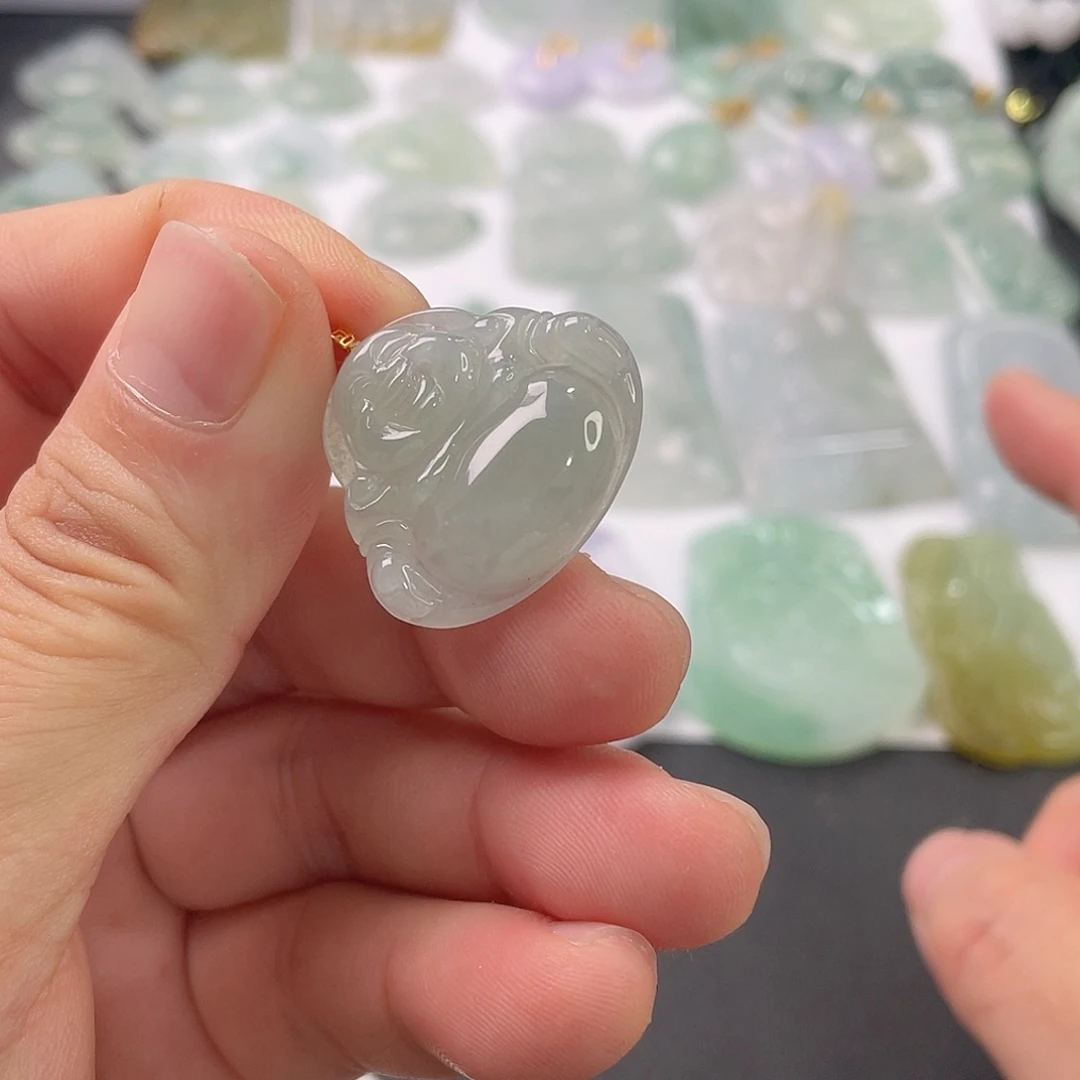 吊坠(不含链)未镶嵌翡翠1