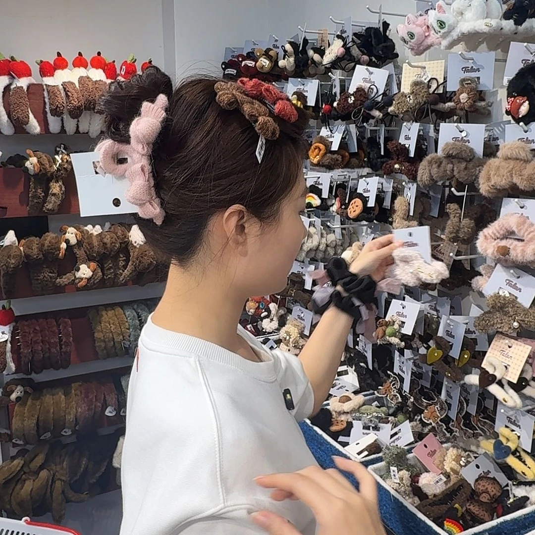 皮质非金属韩版大抓夹181