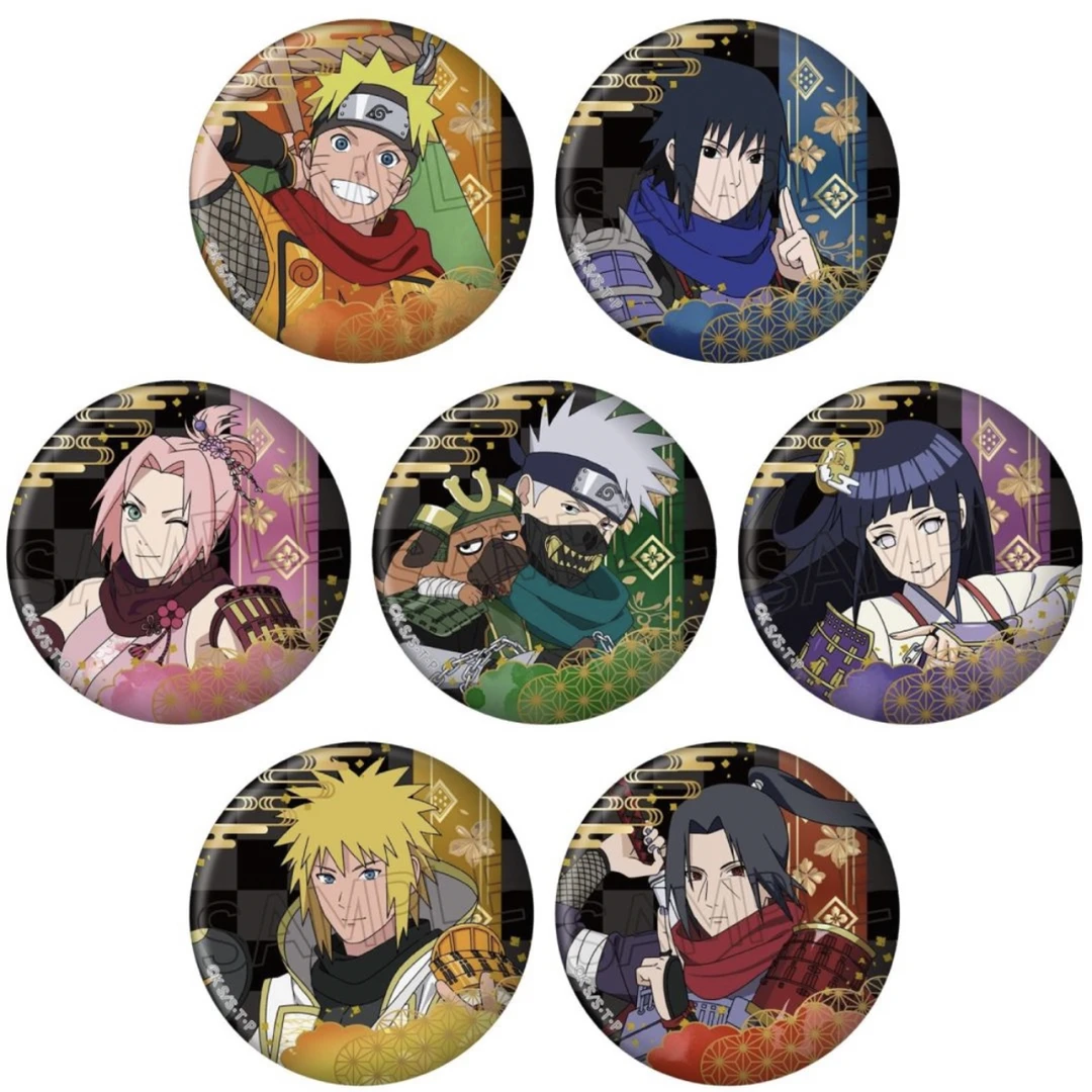 【拆盒】正品日谷火影忍者忍武者系列徽章吧唧盲盒默认初伤