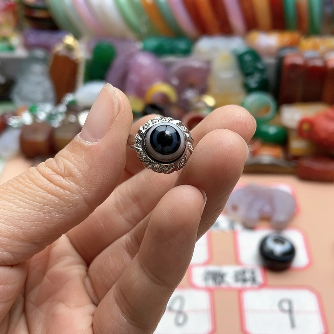 玛瑙/玉髓合金颈饰天*?