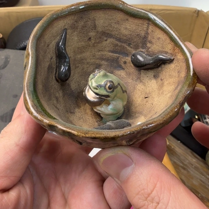 紫砂茶宠现代工艺美术作品